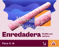 Rodillo enredadera para Fondant  Marcar Porcelana Fría Repujar E